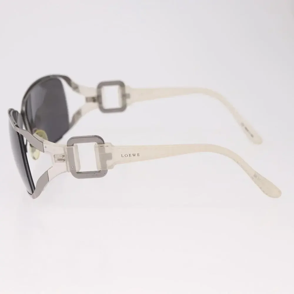 Loewe Rubber Sunglasses Clear White